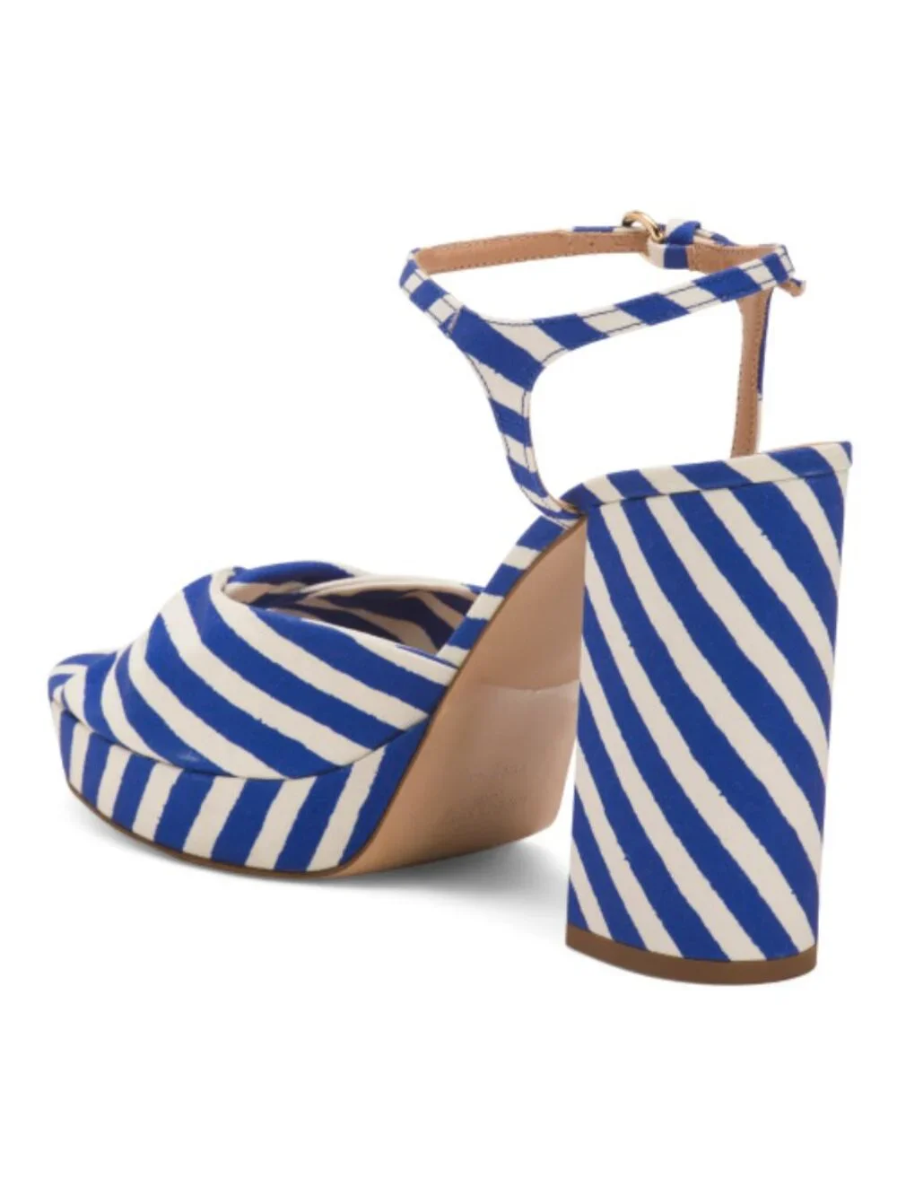 LK BENNETT Made In Italy Rosa Twist Front Platform Formal Sandals